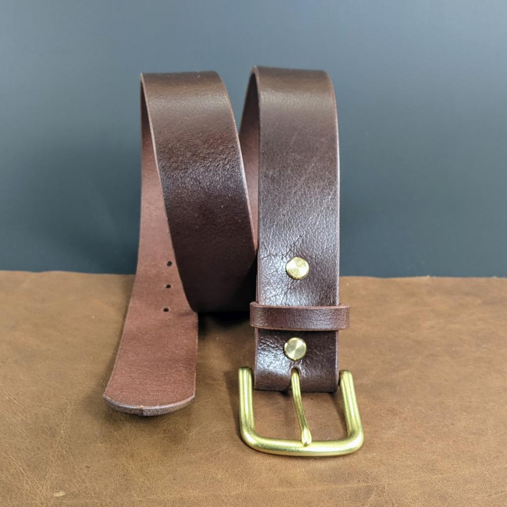 USA Made Leather Belts by Noble Buffalo