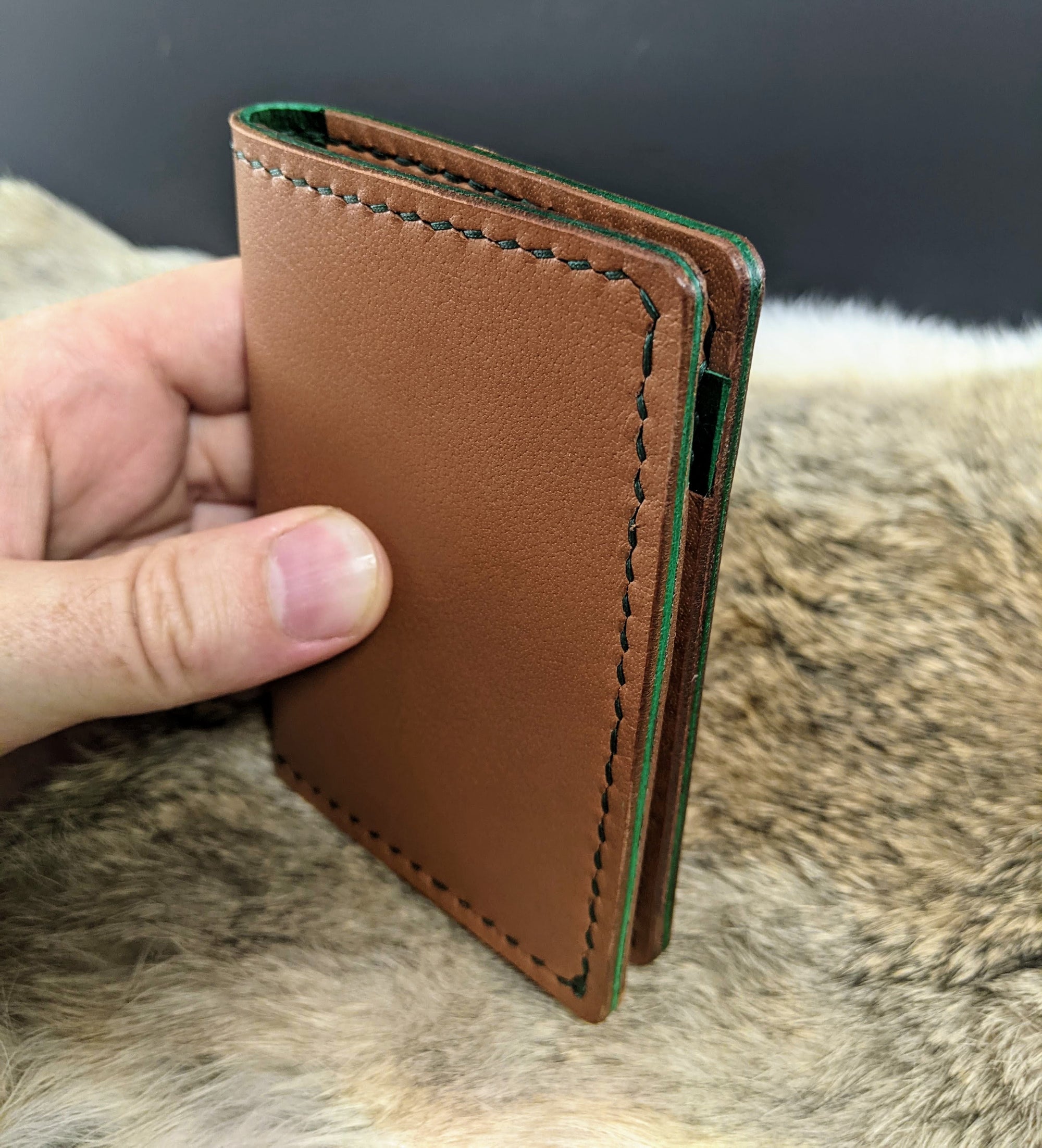 Leather Buffalo Calf Wallet